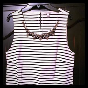 JCrew Beaded Top
